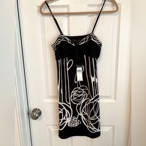 Black and White BCBG Dress